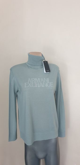 Armani Exchange A/X Wool Knit Womens  XS НОВО! ОРИГИНАЛ! Дамскo Поло