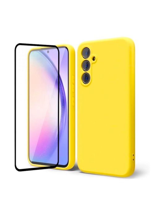 Samsung A17/A04S/A05S/A26/A36/A56 Husa X LEVEL Catifea + Folie Sticla