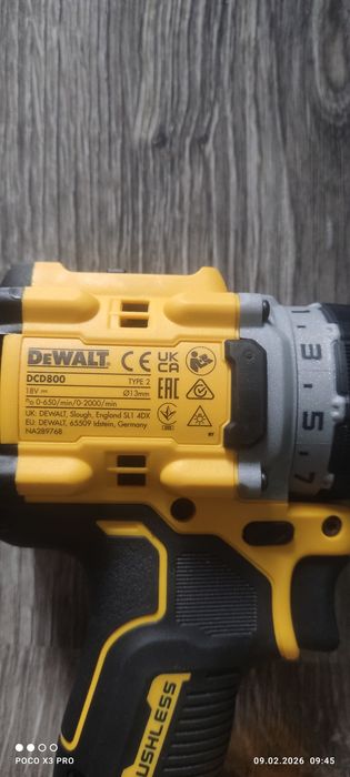 Dewalt dcd800 дрель шуроповерт