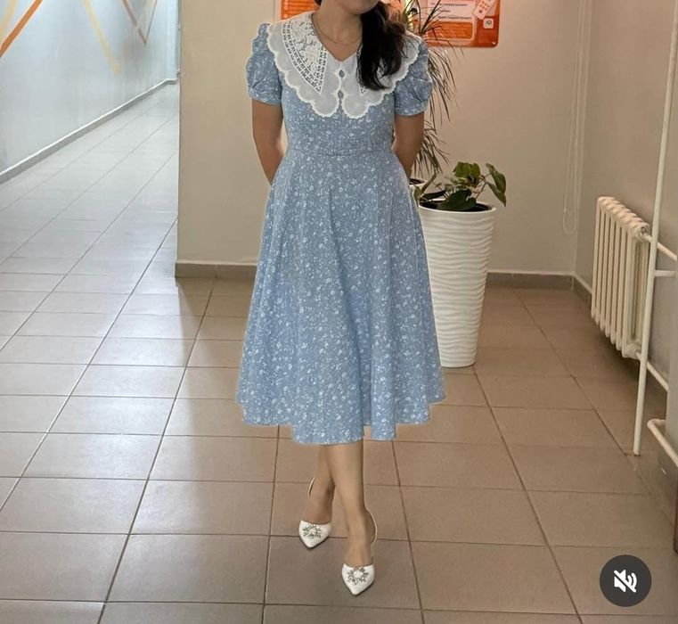 Платья одевались только 1 раз