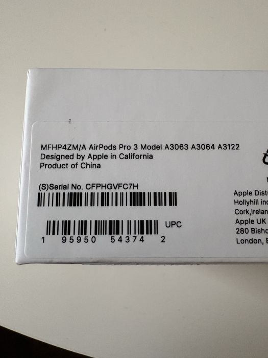 Airpods Pro 3 слушалки