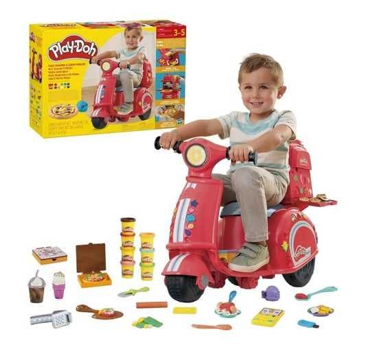 PlayDoh Скутер ride on за разнос на пица с пластелин