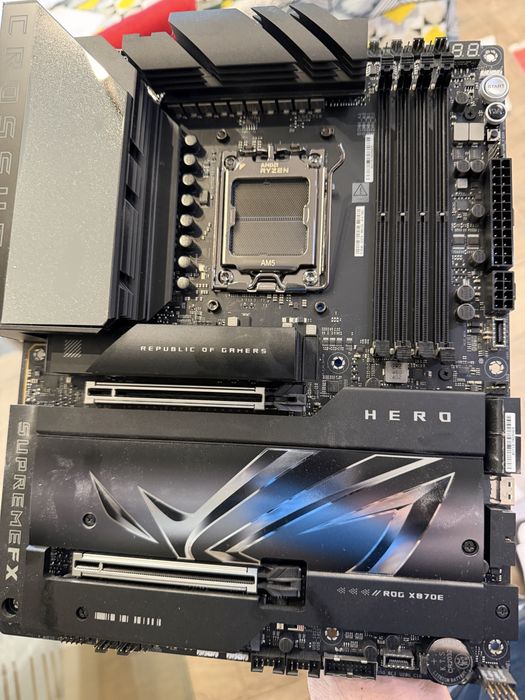 Asus rog crosshair x870e hero 3г гаранция