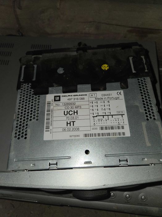 Player original  Opel CD 30 MP3 cu AUX + COD