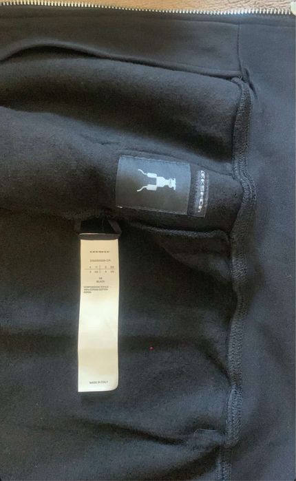 rick owens zip up