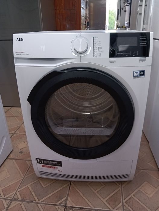 Като нова сушилня с термопомпа Аег Aeg Series 8000 А+++ 8кг 2 години гаранция!