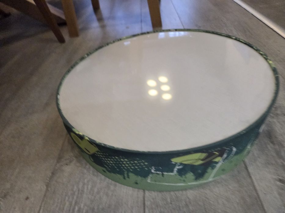 Лампа футболна зелена