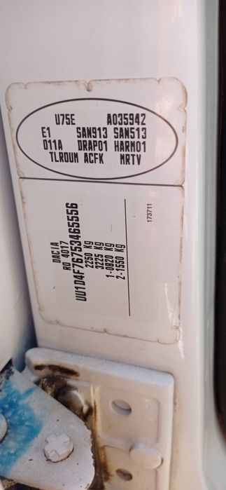 Dacia 1307 doublecab 1.9D 4x4 80000 km