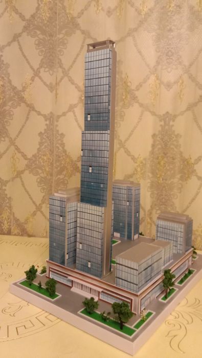 Макет АбуДаби Плаза