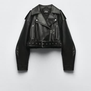 Кожено яке ZARA ново