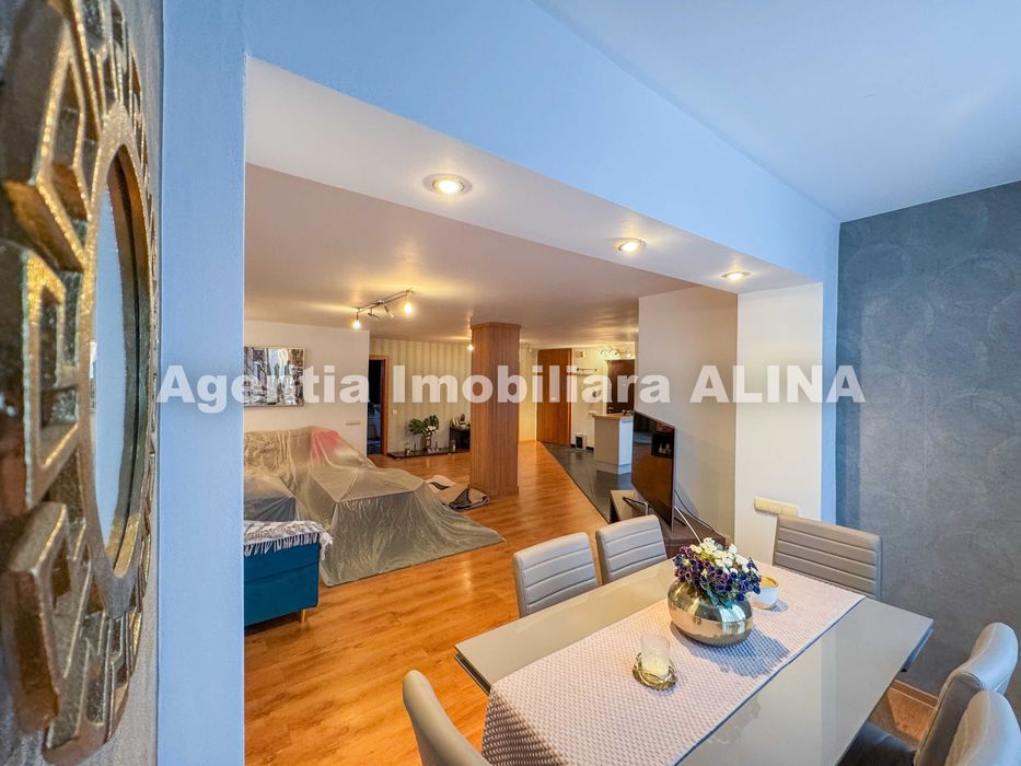 Ap. 3 camere in Deva, zona Balcescu, 115 mp, etaj 1, decomandat.