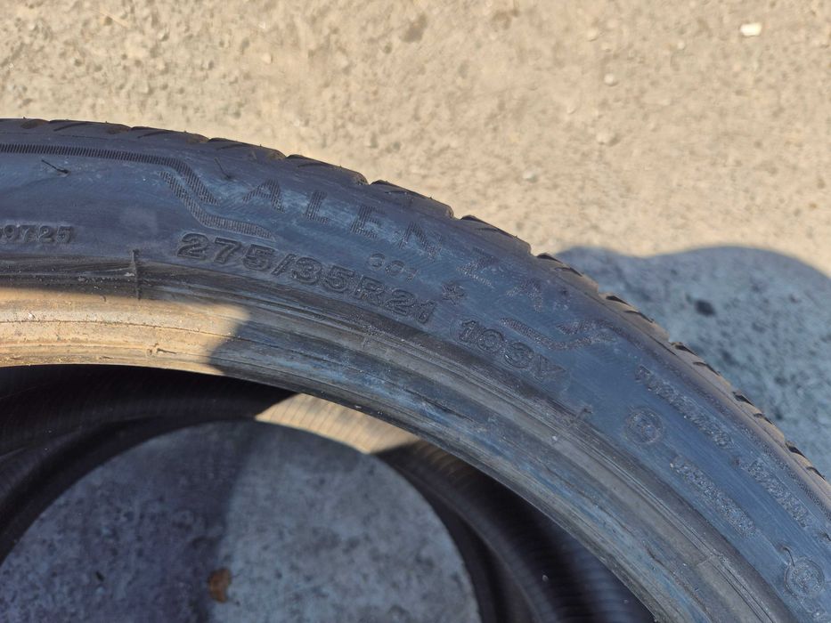 2 Anvelope de VARA - 275/35/21 - Bridgestone - Stare BUNA DOT 2024 RFT