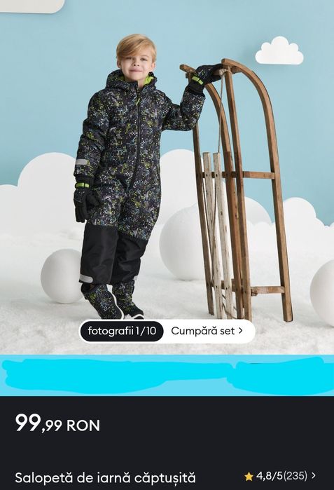 Salopeta iarna 128 NOUĂ