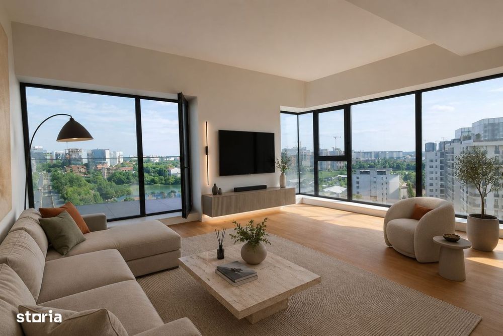 Apartament luminos cu 4 camere în One Verdi Park | Floreasca — fotografia 1