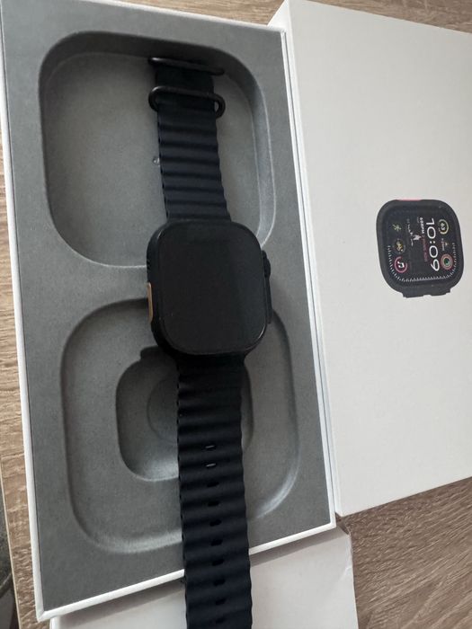 Apple watch ultra 2 black titanium