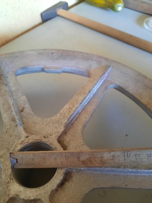 Fulie aluminiu 360 mm