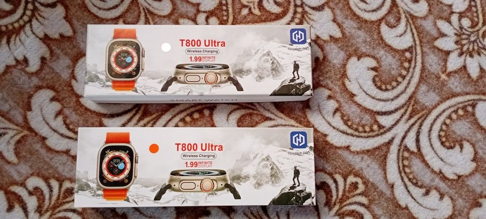 T 800 ULTRA 1.99 infinite Display kumush va sabzi ranglaridan bor