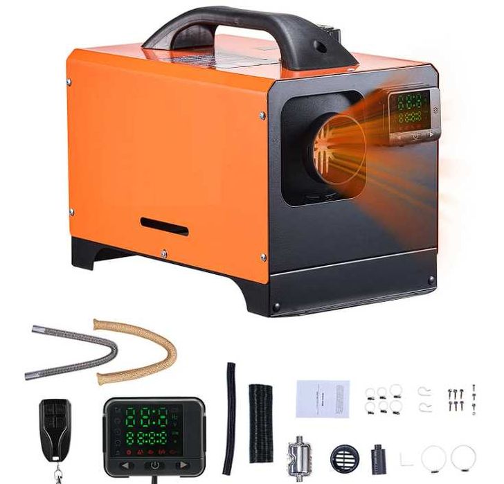 Încălzitor aer diesel 8 kW Aeroterma webasto afișaj telecomandă Garaj