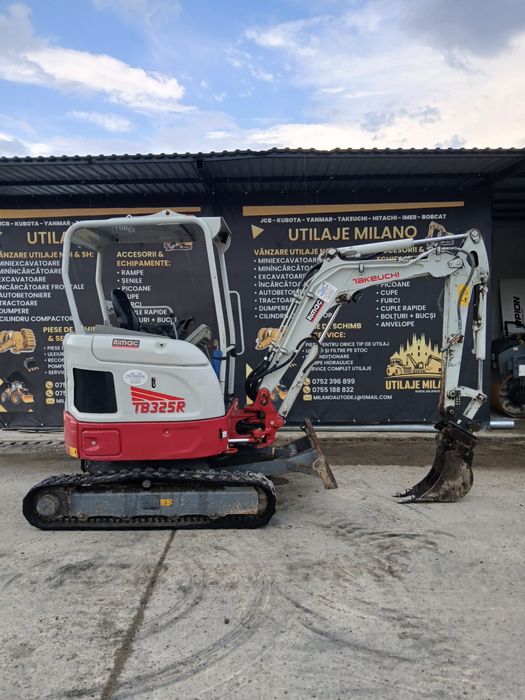 Miniexcavator Takeuchi 2500 kg an 2022