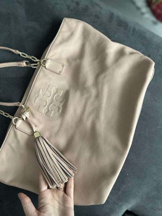 Geanta Tory Burch piele naturala originala