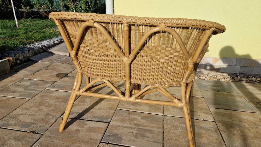 маса и столове естествен ратан