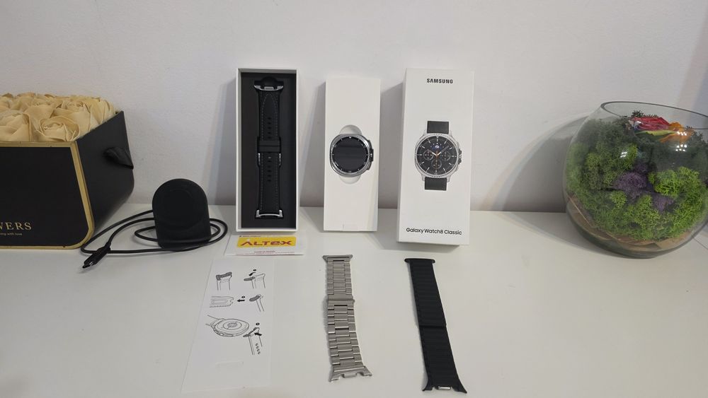 Samsung galaxy watch 8 classic LTE, 19 luni garantie