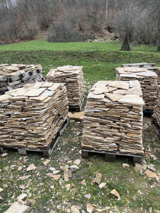 Естествен камък гнайс за облицовка ,настилка декорация