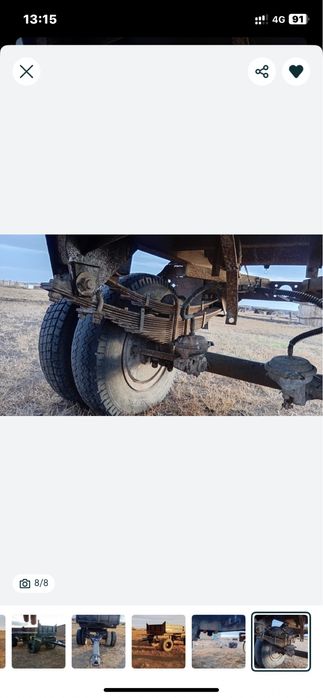 Алматинка прицеп Самосвал Обмен или продам