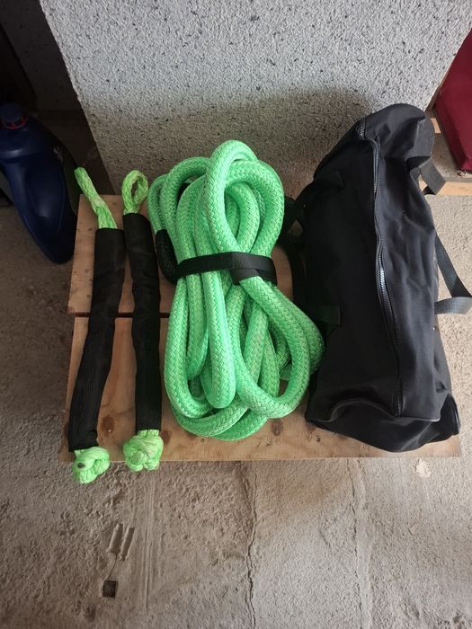 Тип: кинетический / рывковый трос
Материал: нейлон (капрон)
Длина 9 м