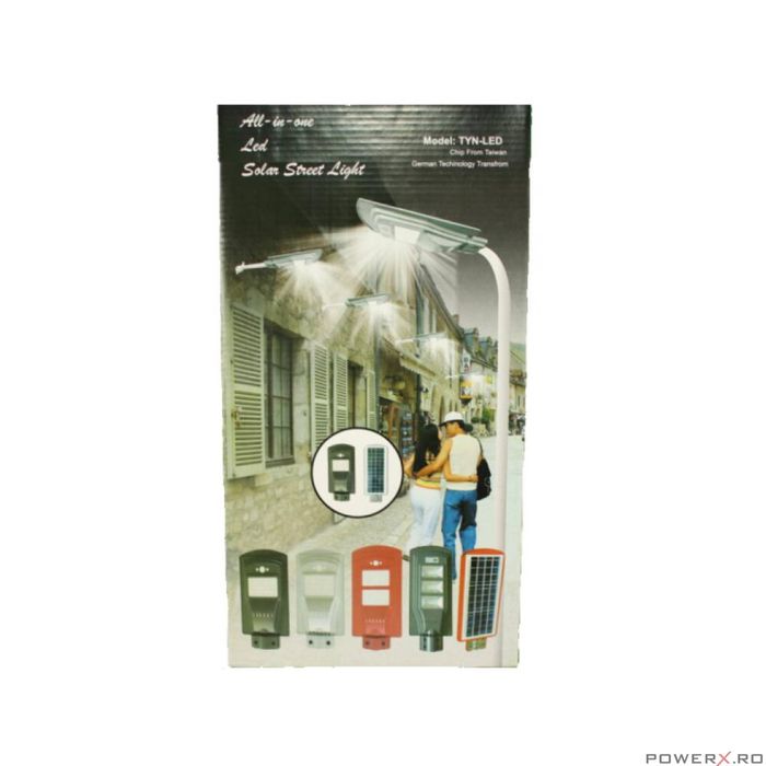 Lampa, proiector 30 W, cu incarcare solara