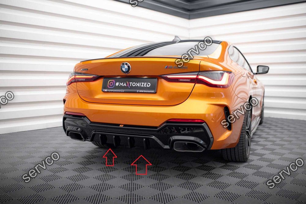 Pachet Exterior Prelungiri Body kit tuning Bmw Seria 4 G22 /G22 Facelift M440i Coupe 2020- v9 - Maxton Design