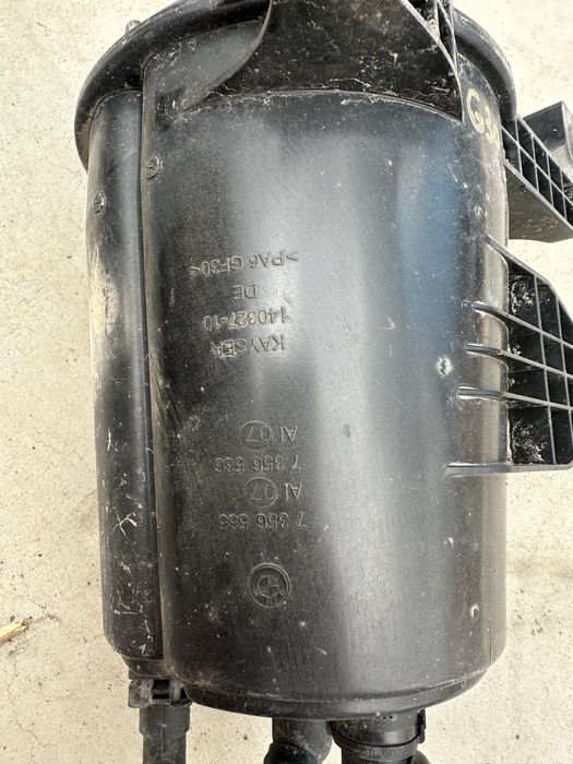 Canistra carbon / vapori benzina + conducta rezervor BMW g30 g20 seria 3 5