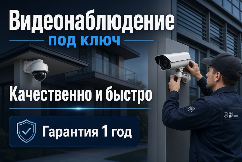 Установка и продажа ВИДЕОНАБЛЮДЕНИЕ