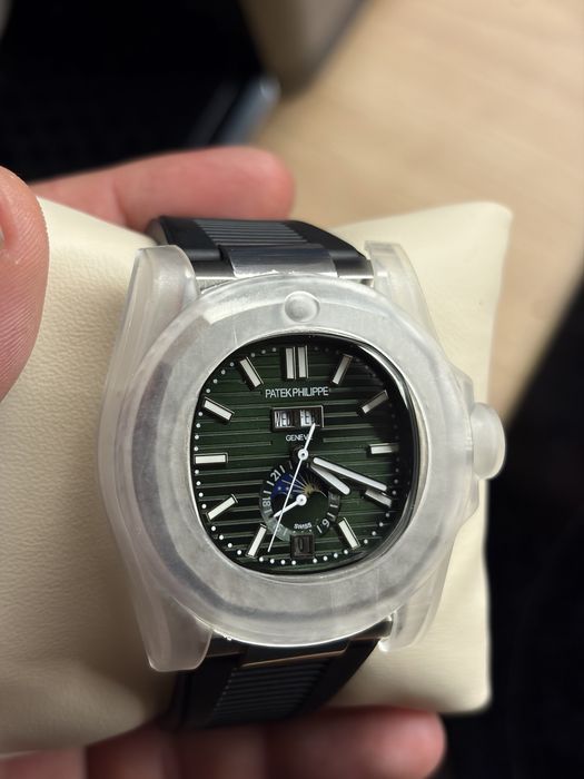 Patec Philippe nautilus  Automatic cu curea de silicon