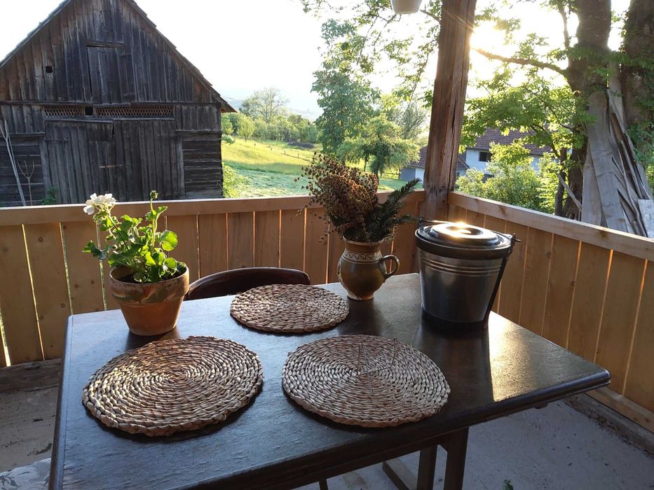 Vând casă lemn tradițională.