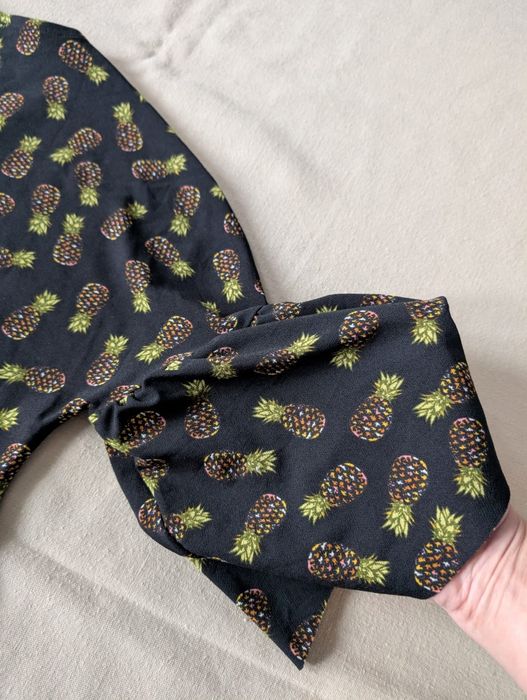 Rochie Mango cu imprimeu ananas. Mărimea XS