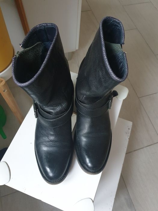 Ghete tommy hilfiger piele impermeabile 39