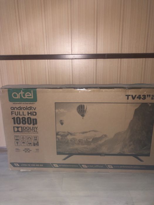 Artel 43 televizor Yangi televizor
