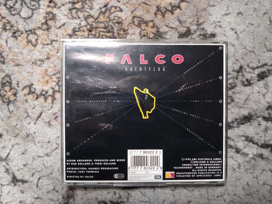 Falco - Nachtflug Оригинален албум 1992