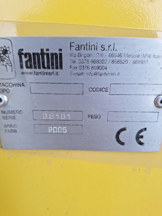 Heder porumb Fantini 6randuri  2005 masă de porumb