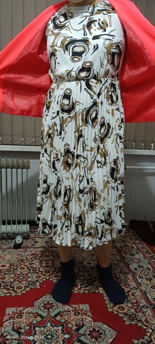 Платье двойка 46 размер 5000тг