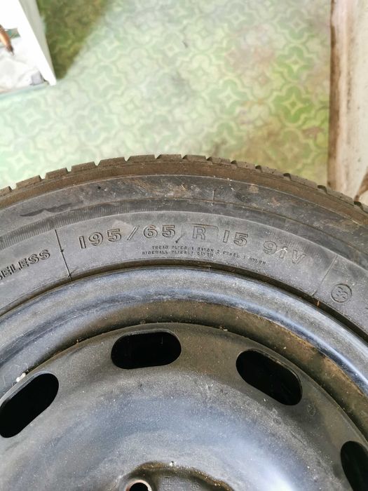 Стоманени джанти 3 броя за audi
