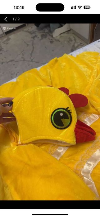 Костюм цыплёнка на 5-7 лет