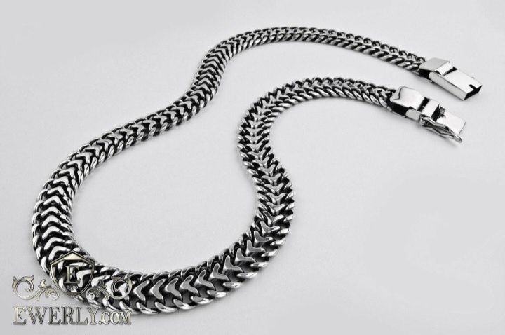 Тросс Панцирьный,серебро 925пр.