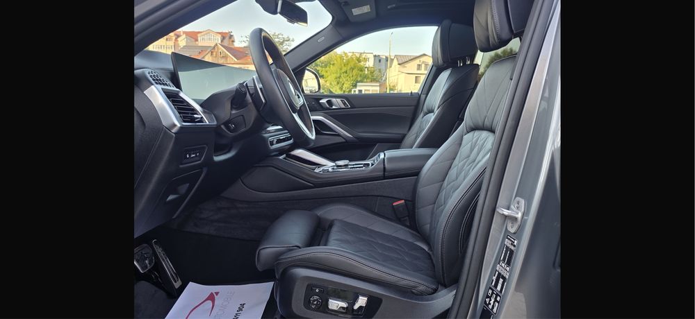 BMW X6 2025 M Paket 3.0 290CP E6 X Drive Ful Laser Trapa Soft Clouse 360G IncalzireVentilatie Masaj Distronic Line Side 15500 Km Garantie 12 2028 Full