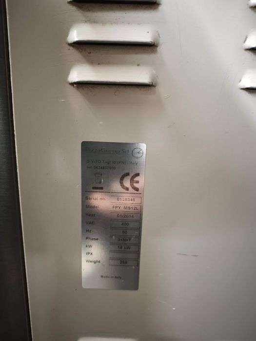 Фурна за печене на закуски, пици и хляб