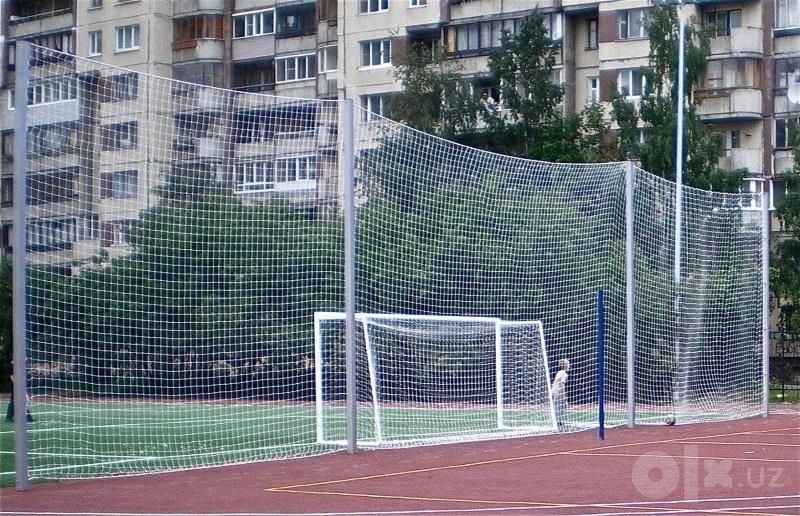 Производства спортивных и Защитная (химоя девор) сетка.