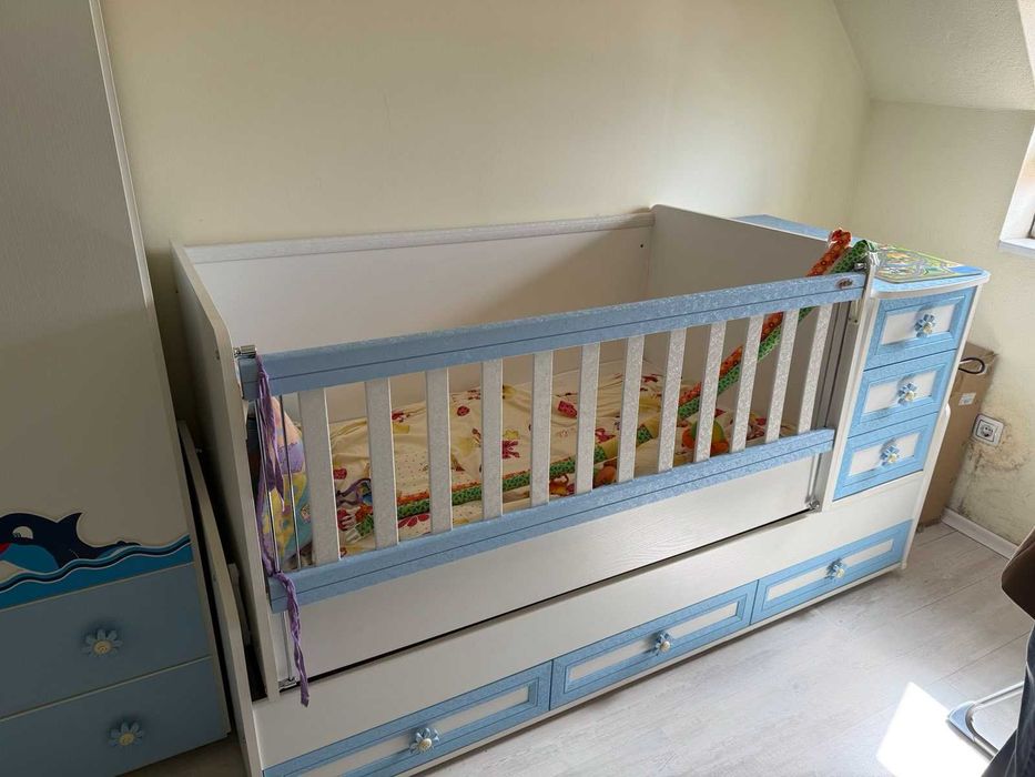 Детски комплект спална гатдероб