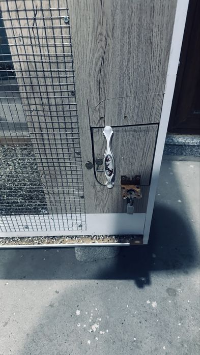 клетка для птиц из лмдф  Б/у