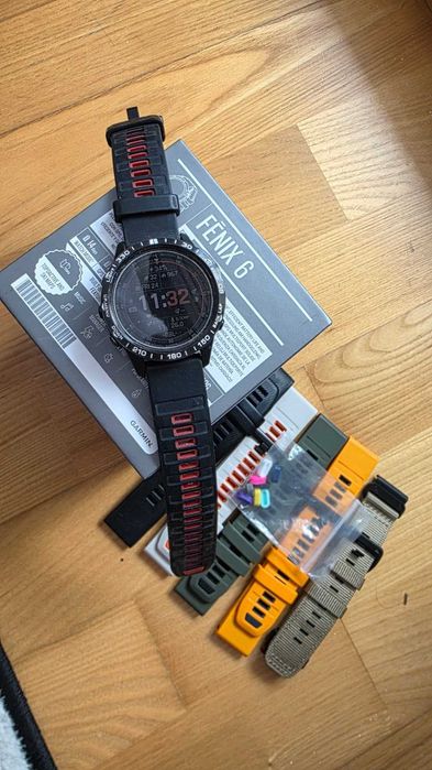 Garmin Fenix 6 PRO, 47mm, full box